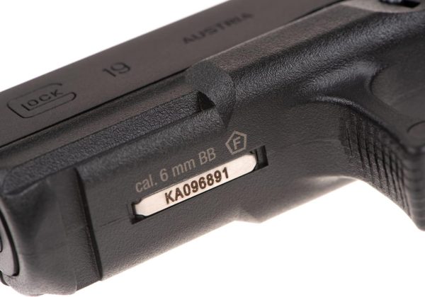 Glock 19 Metal Version GBB Black