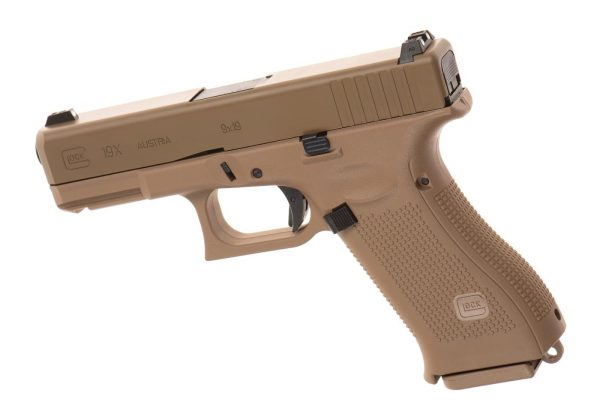 Glock 19X Metal Version GBB Tan