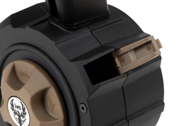 HFC Drum Mag G17 Models GBB 200rds Black