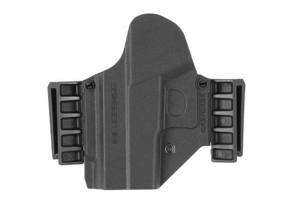 IMI Defense Micro Morf Polymer Holster for Glock 43/43X Black