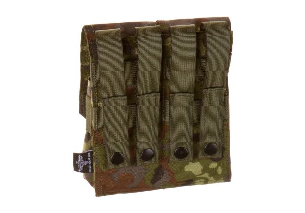 Invader Gear 5.56 2x Double Mag Pouch Flecktarn