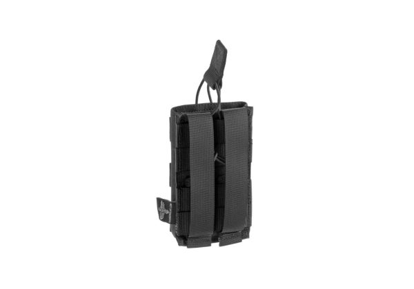 Invader Gear 5.56 Single Direct Action Mag Pouch Black Invader Gear 5.56 Single Direct Action Mag Pouch Black