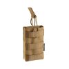 Invader Gear 5.56 Single Direct Action Mag Pouch Coyote Invader Gear 5.56 Single Direct Action Mag Pouch Coyote