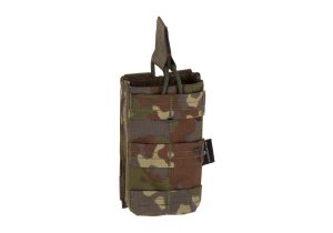 Invader Gear 5.56 Single Direct Action Mag Pouch Flecktarn Invader Gear 5.56 Single Direct Action Mag Pouch Flecktarn