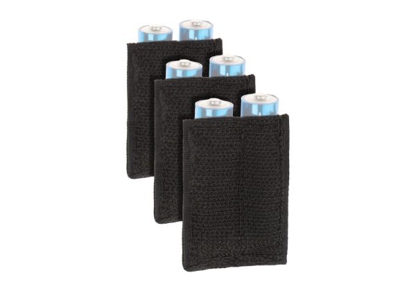 Invader Gear Battery Strap AA 3-pack Black