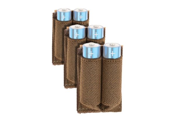 Invader Gear Battery Strap AA 3-pack Coyote Invader Gear Battery Strap AA 3-pack Coyote