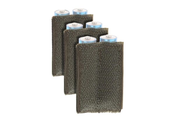 Invader Gear Battery Strap AA 3-pack OD Invader Gear Battery Strap AA 3-pack OD