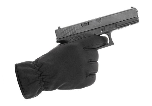 Invader Gear Softshell Sensor Gloves Black M Invader Gear Softshell Sensor Gloves Black M