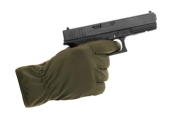 Invader Gear Softshell Sensor Gloves OD L Invader Gear Softshell Sensor Gloves OD L