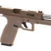 KJ Works KP-13F TBC Full Auto Metal Version GBB Tan