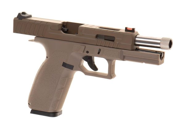 KJ Works KP-13F TBC Full Auto Metal Version GBB Tan