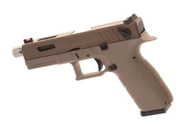 KJ Works KP-13F TBC Full Auto Metal Version GBB Tan