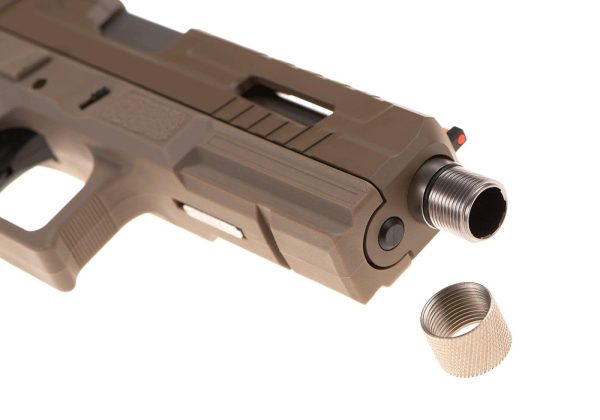 KJ Works KP-13F TBC Full Auto Metal Version GBB Tan