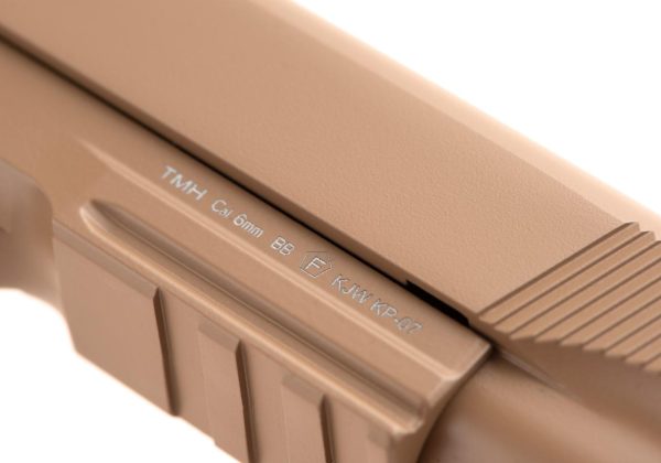 KJ Works M1911 MEU TBC Full Metal Co2 Tan