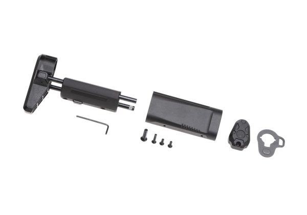 Krytac Compact Carbine Stock Black Krytac Compact Carbine Stock Black