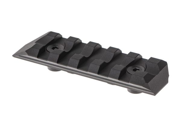Krytac SilencerCo Keymod Lower Rail Kit Black