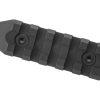 Krytac SilencerCo Keymod Lower Rail Kit Black