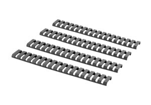 Ladder Rail Protector Set 4pcs Black