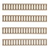 Ladder Rail Protector Set 4pcs Dark Earth