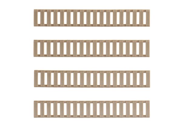 Ladder Rail Protector Set 4pcs Dark Earth