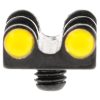 LPA Yellow Twin Fiber Optics Front Sight 2,6 MA Thread LPA Yellow Twin Fiber Optics Front Sight 2,6 MA Thread