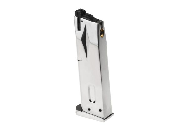 LS Magazin M9 GBB 25rds Silver LS Magazin M9 GBB 25rds Silver