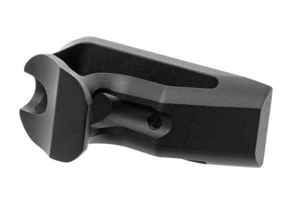 Metal CNC Short Angled Grip for Keymod Black