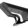 Metal CNC Short Angled Grip for Keymod Black