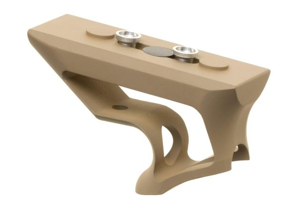 Metal CNC Short Angled Grip for Keymod Dark Earth