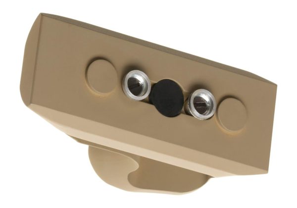 Metal CNC Short Angled Grip for Keymod Dark Earth