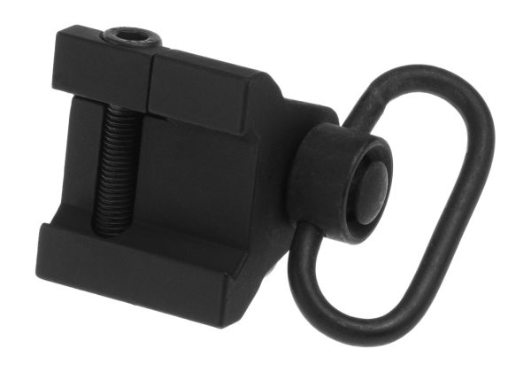 Metal Hand Stop with QD Sling Swivel Black Metal Hand Stop with QD Sling Swivel Black
