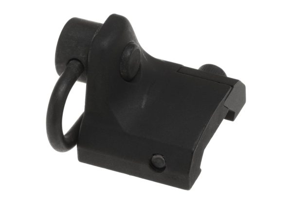 Metal Hand Stop with QD Sling Swivel Black Metal Hand Stop with QD Sling Swivel Black