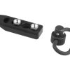 Metal Push Button Sling Mount for Keymod Black