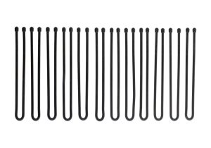 Nite Ize Gear Tie ProPack 12" 12pcs Black