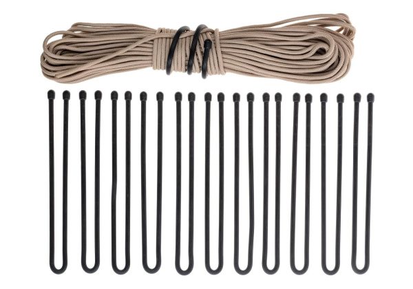 Nite Ize Gear Tie ProPack 12" 12pcs Black