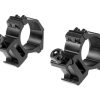 Pirate Arms 30mm Medium Type Mount Rings Black