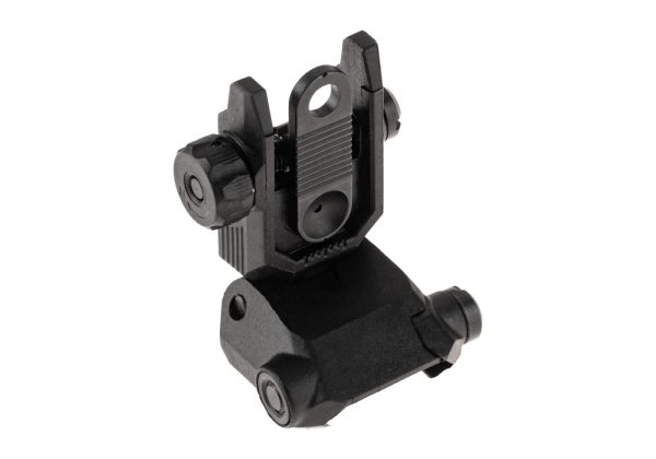 Pirate Arms Polymer Foldable Rear Sight Black