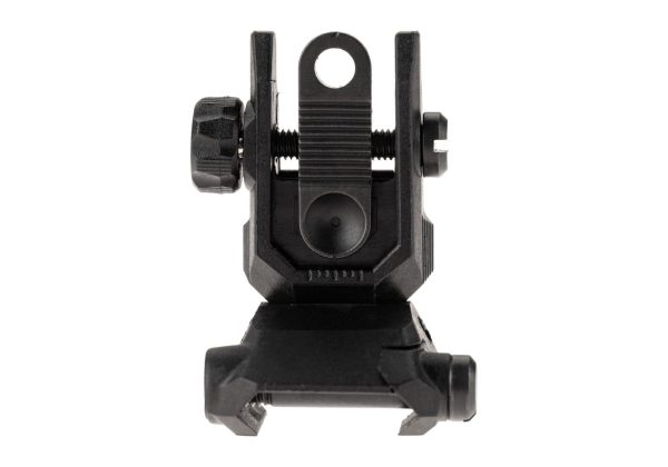 Pirate Arms Polymer Foldable Rear Sight Black