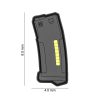 PTS Syndicate PTS 3" EPM PVC Patch Black