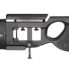 Snow Wolf SV98 Spring Bolt-Action Sniper Rifle Set Black