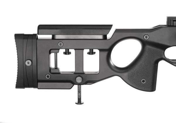 Snow Wolf SV98 Spring Bolt-Action Sniper Rifle Set Black