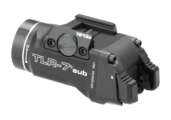 Streamlight TLR-7 sub for 1913 Short Railed Subcompact Handguns Black Streamlight TLR-7 sub for 1913 Short Railed Subcompact Handguns Black