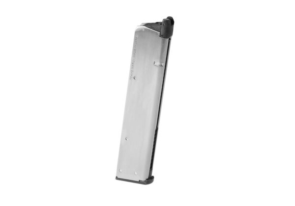 Tokyo Marui Magazin M1911 Government Chrome GBB 40rds Silver
