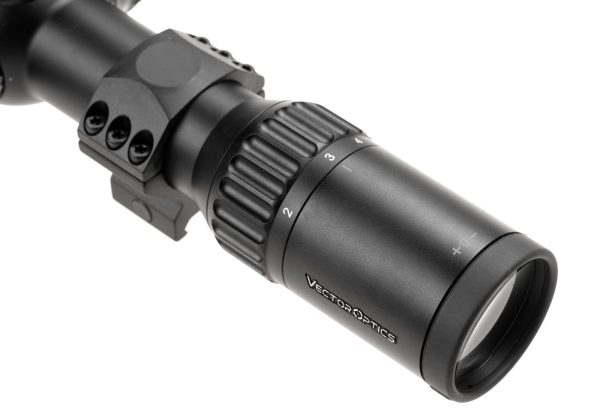 Vector Optics Continental X6 2-12x44 MPVO Scope Black