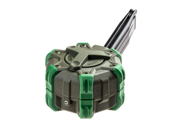 WE Drum Mag Hi-Capa 5.1 GBB 350rds Green