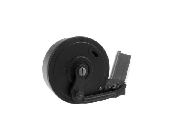 WE Drum Mag P08 GBB 50rds Black WE Drum Mag P08 GBB 50rds Black