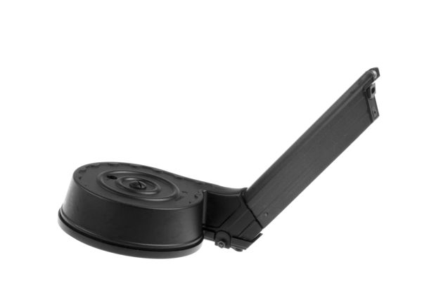 WE Drum Mag P08 GBB 50rds Black WE Drum Mag P08 GBB 50rds Black