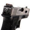 WE G-Force 17 SV Silver Barrel Metal Version GBB Black