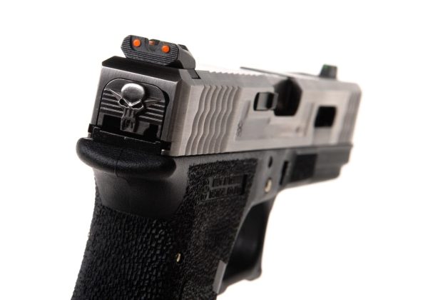 WE G-Force 17 SV Silver Barrel Metal Version GBB Black
