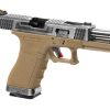 WE G-Force 17 SV Silver Barrel Metal Version GBB Desert